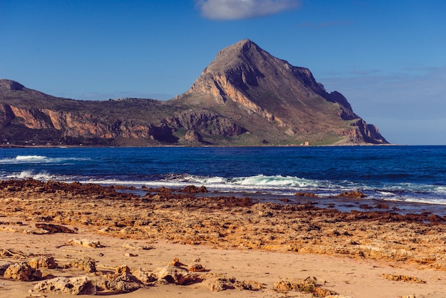 オーシャンビーチの美しい海の風景