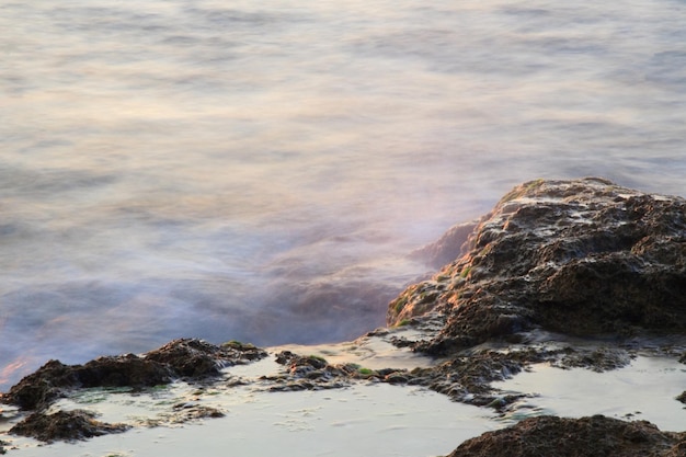 Beautiful sea landscape Rocky west cost of Crimea Europe Ukraine