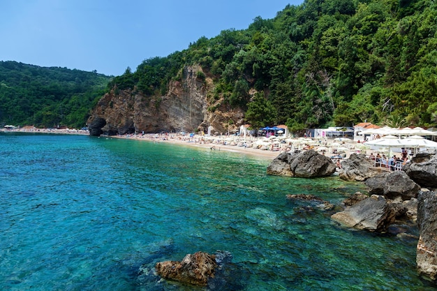 Beautiful sea landscapes in Montenegro