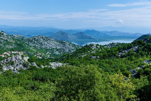 Beautiful sea landscapes in Montenegro