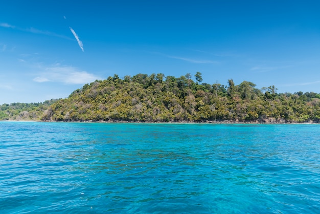 Beautiful sea of Surin island