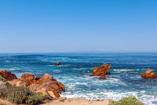 Beautiful sea view of Pebble Beach