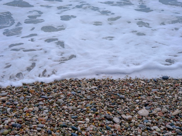 Beautiful sea waves and beach