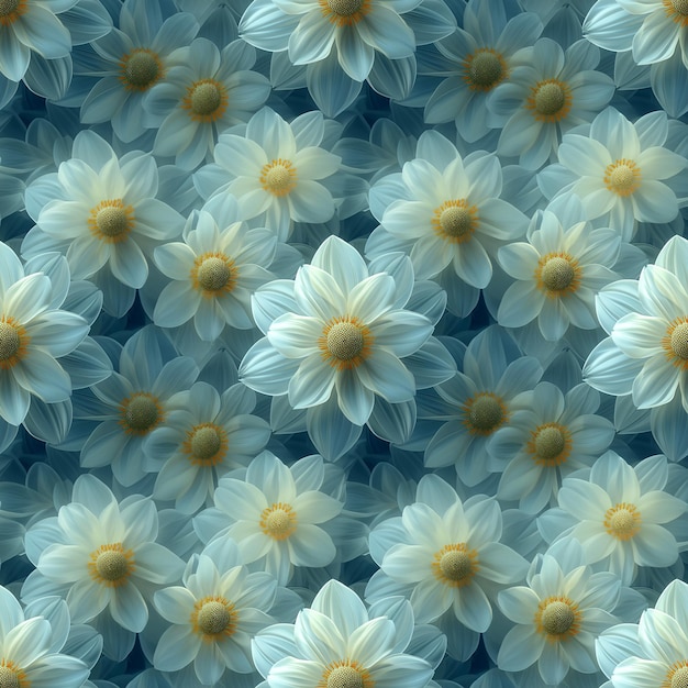 Beautiful seamless floral pattern on a light background