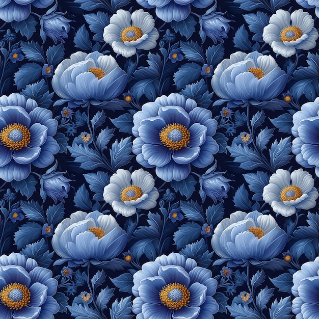 Beautiful seamless floral pattern