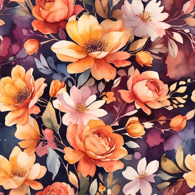 Beautiful seamless Flower pattern