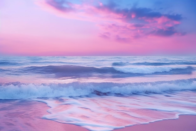 Beautiful Seascape Image Ai generative