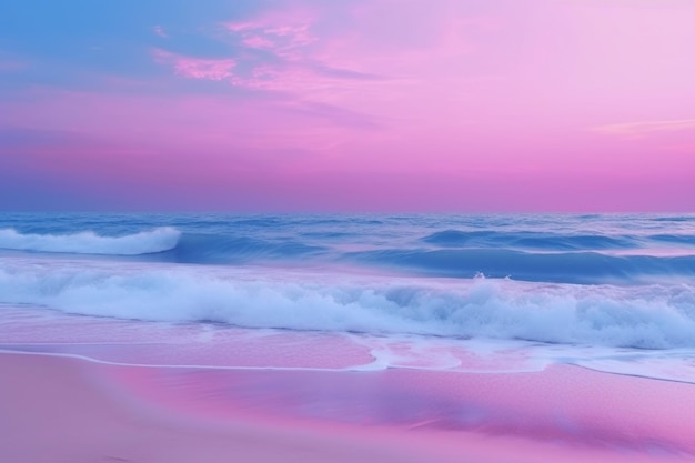 Beautiful Seascape Image Ai generative