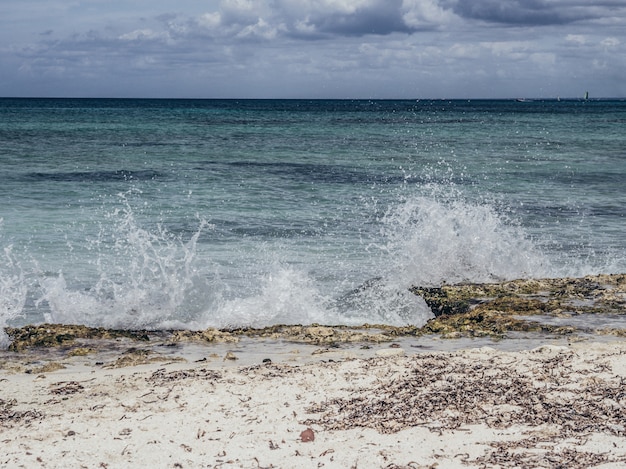 Beautiful seascape. Nature background.