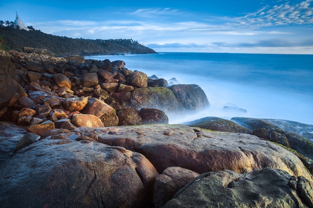 Bellissimo paesaggio marino. natura