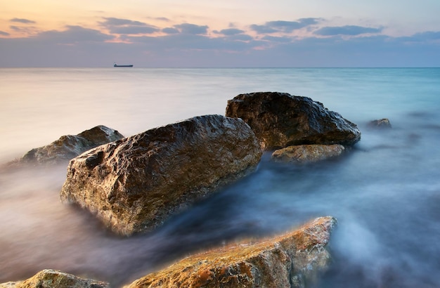 красивой морской пейзаж