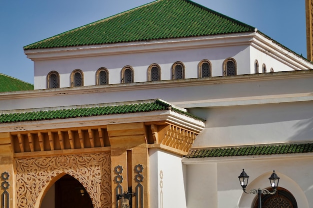 Beautiful shot of Rabat Royal mosque, Marocco