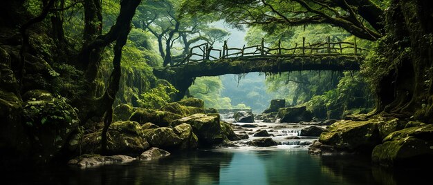 Beautiful Shot of a Waterfall Below