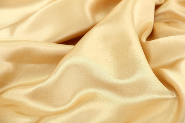 Beautiful silk drape, close up