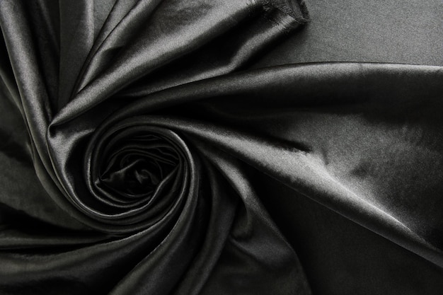 Beautiful silk drape, close up