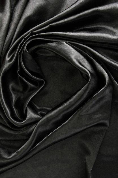 Beautiful silk drape, close up