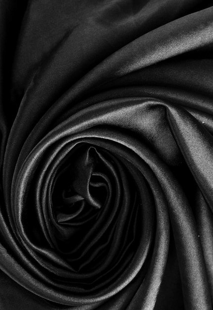 Beautiful silk drape, close up