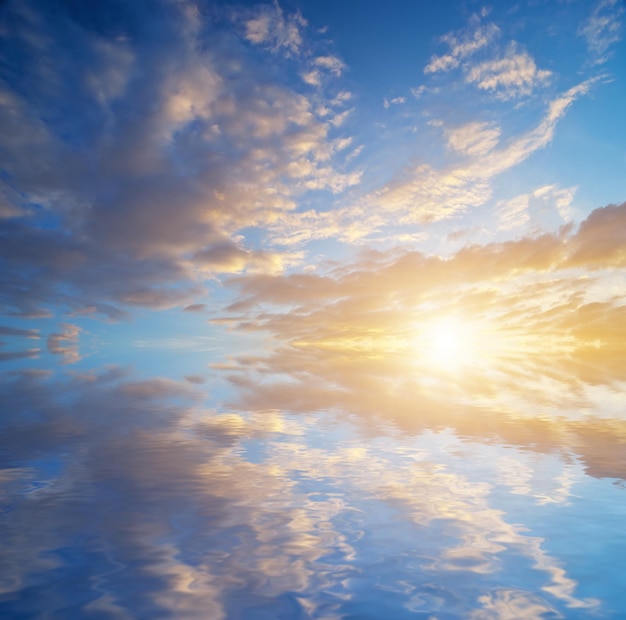 美しい空の背景