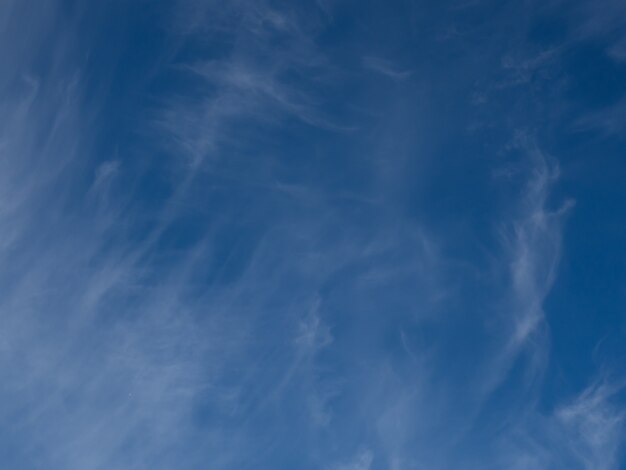 Beautiful sky blue background with clouds