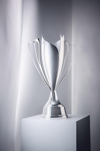 Beautiful sleek and modern minimalistic trophy