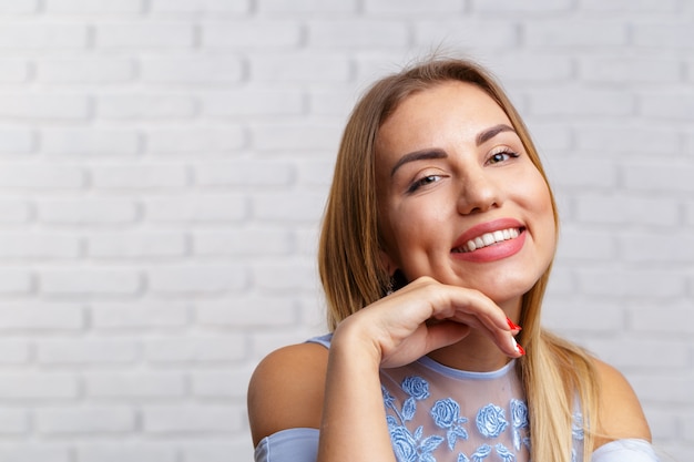 Beautiful smiling girl