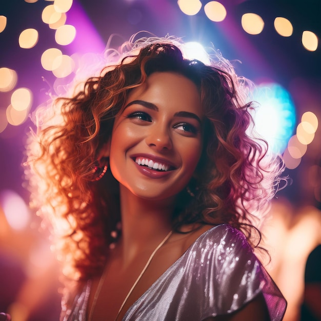 beautiful smiling young woman with curly hair beautiful smiling young woman with curly hair