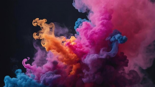 Beautiful smoke color textures