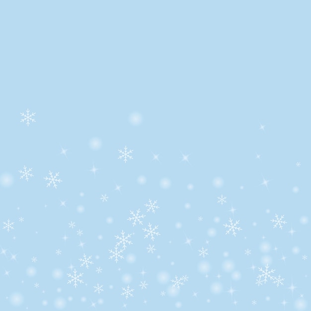 Beautiful snowfall christmas background Subtle