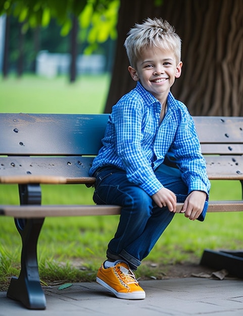 A beautiful so cute boy Kid smile