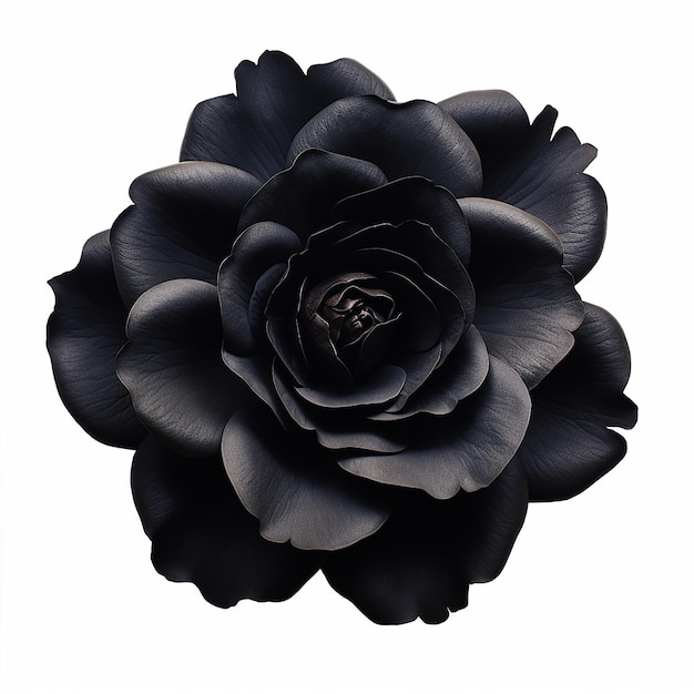 Photo beautiful soft black flower