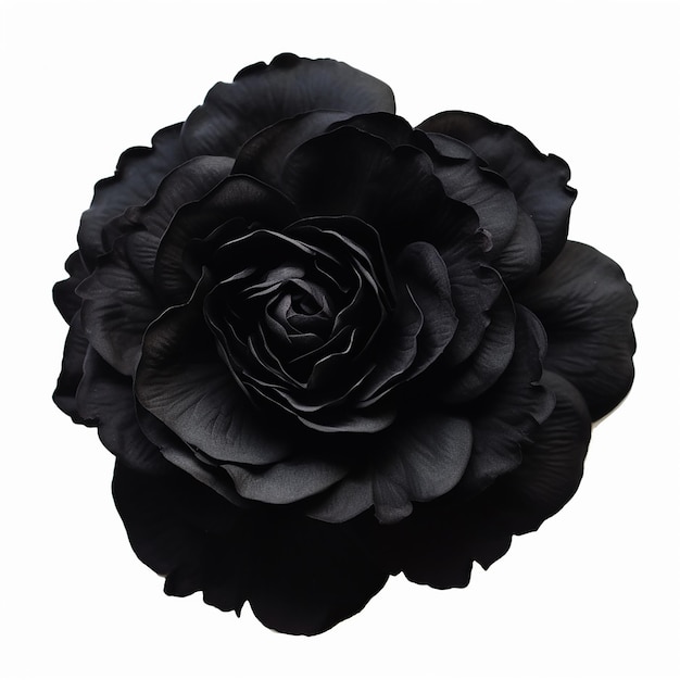 Красивый мягкий черный цветок