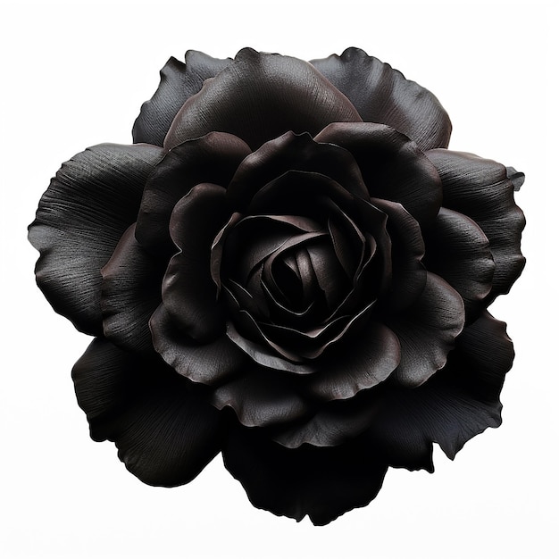 Фото Красивый мягкий черный цветок