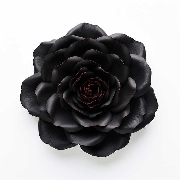 Beautiful Soft Black Flower