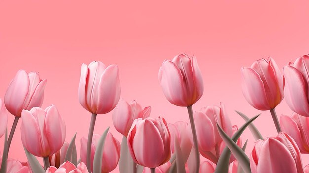 Beautiful Soft Pink Flower Ilustration