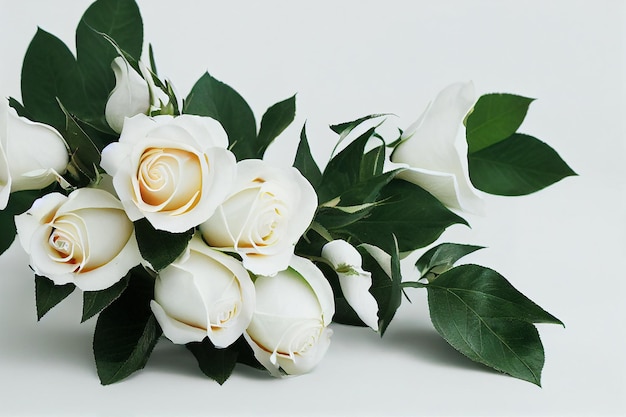 Beautiful soft white close-up flowers background