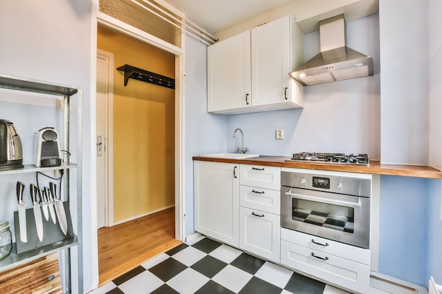 Beautiful and spacious kitchen in an elegant home