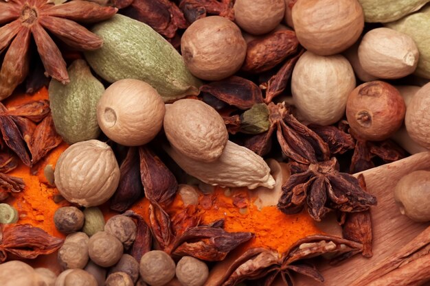 Beautiful Spices Macro Exploring the Vibrant World of Culinary Delights