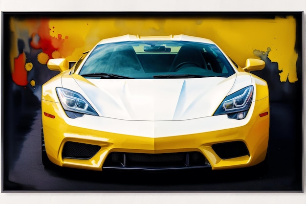 Beautiful sport car Unleashing the Thrill The Power and Elegance of Sports Cars Generative AI