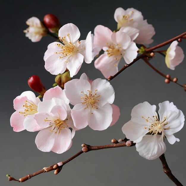 Foto uno splendido sfondo di fiori primaverili