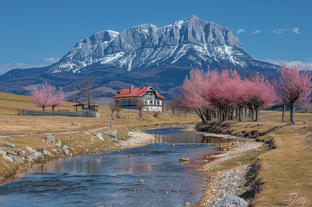 beautiful spring vibes with cherry blossoms professional photography