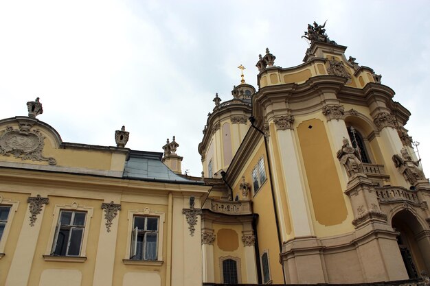 Beautiful St George's Cathedral in Lvov in Ukraine