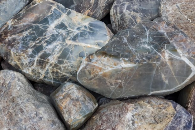 Красивая каменная макросъемка с возвышенными текстурами природы