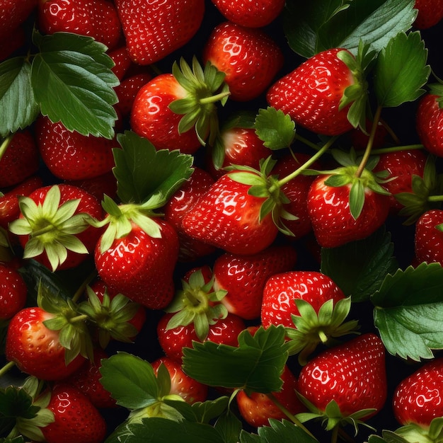 Beautiful strawberry background