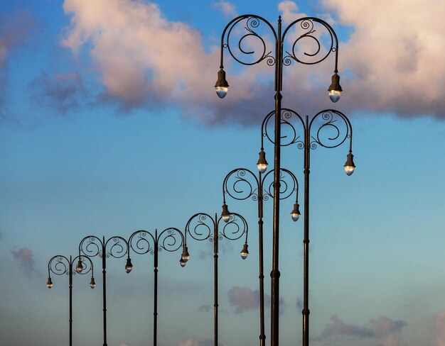 Beautiful street lights