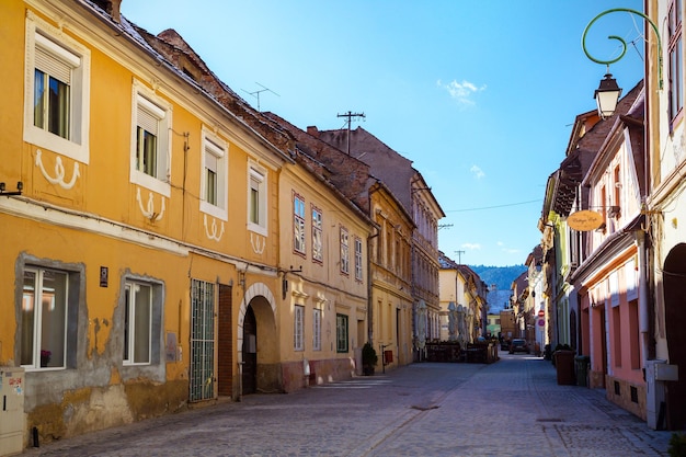 Beautiful street in the old town