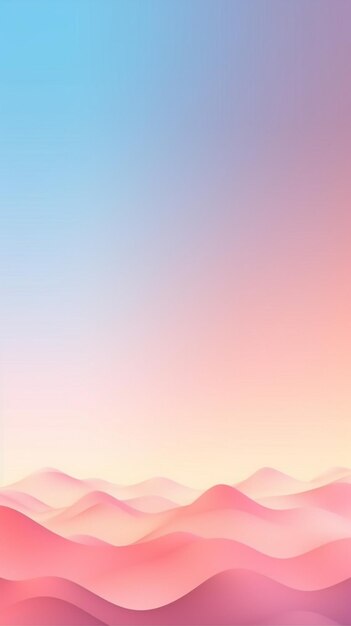 beautiful sunset gradient wallpapper