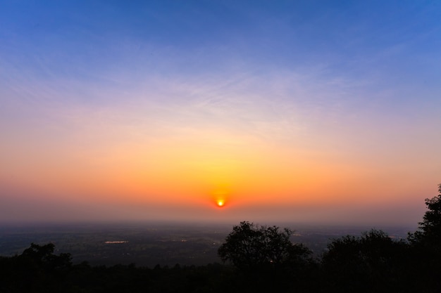 美しい夕焼け空