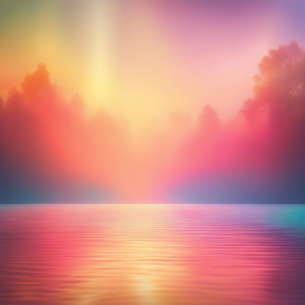beautiful sunset with colorful lake beautiful sunset with colorful lake beautiful sunset over l