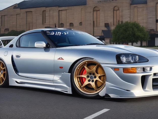 Premium AI Image  A beautiful supra mk4