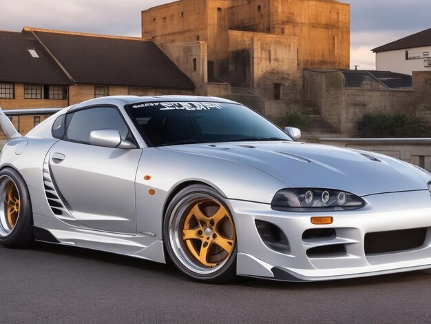 Foto una bellissima supra mk4